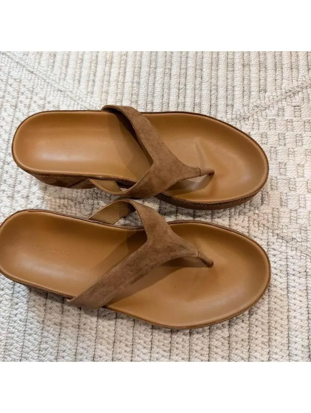 Tony Bianco Blaire Taupe Suede Platform Sandals